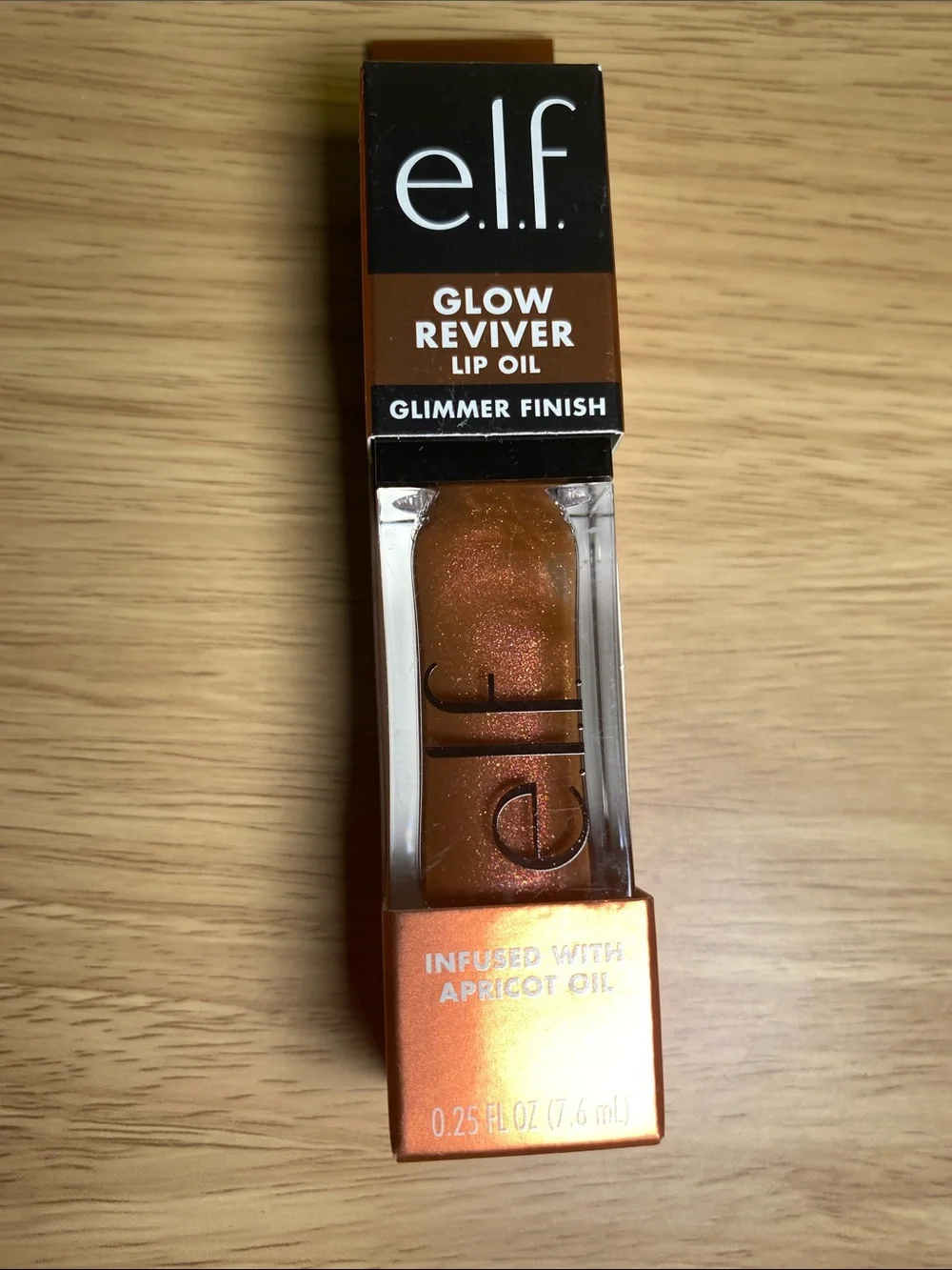 e.l.f. Glow Reviver Lip Oil - Shimmery Copper